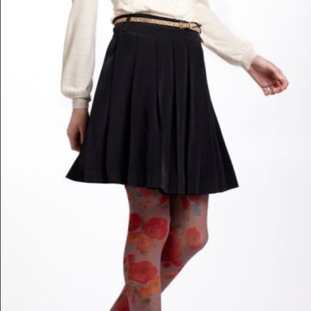 Anthropologie Meadow Rue Pleated skirt